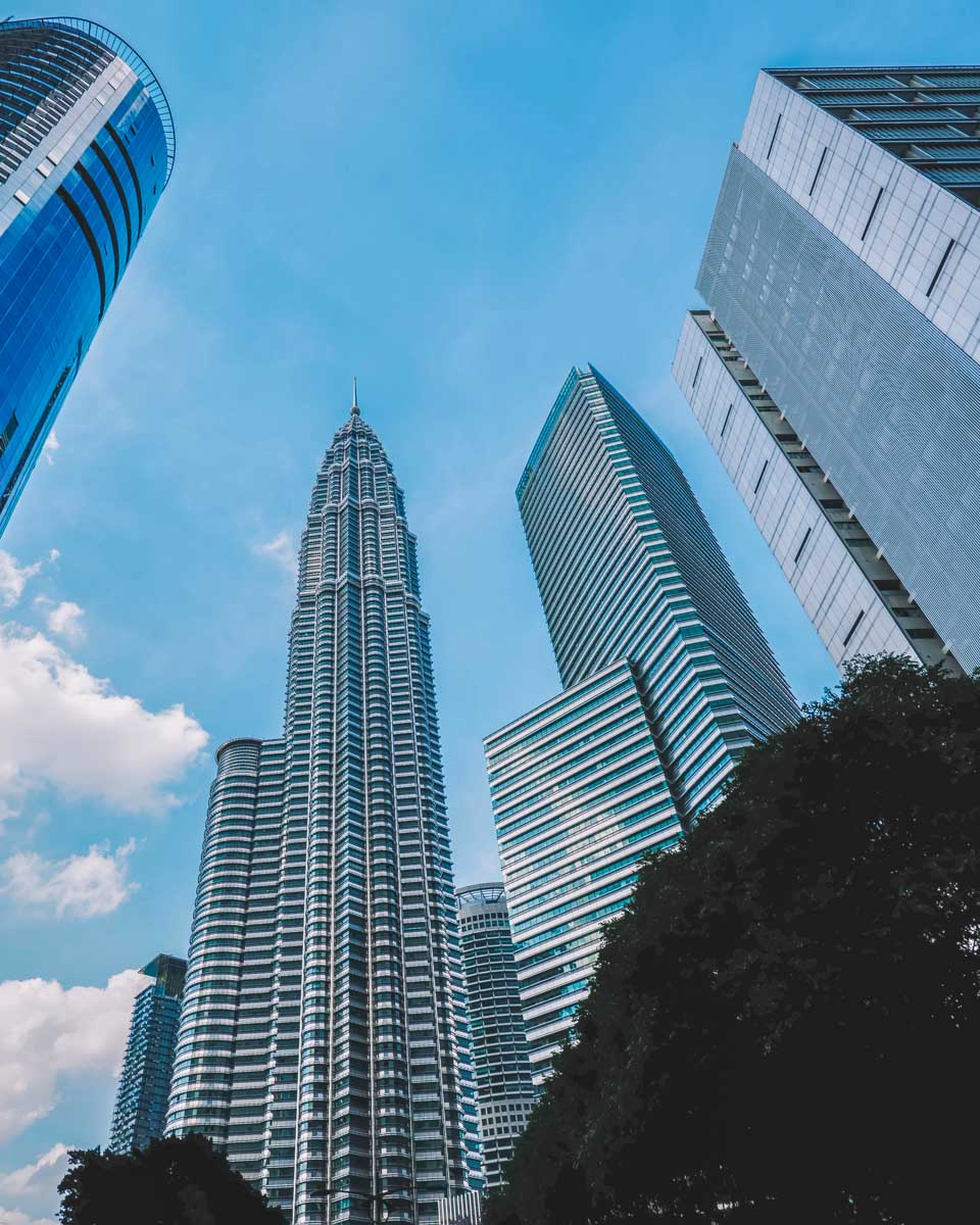 Buildings in KLCC Kuala Lumpur Malaysia