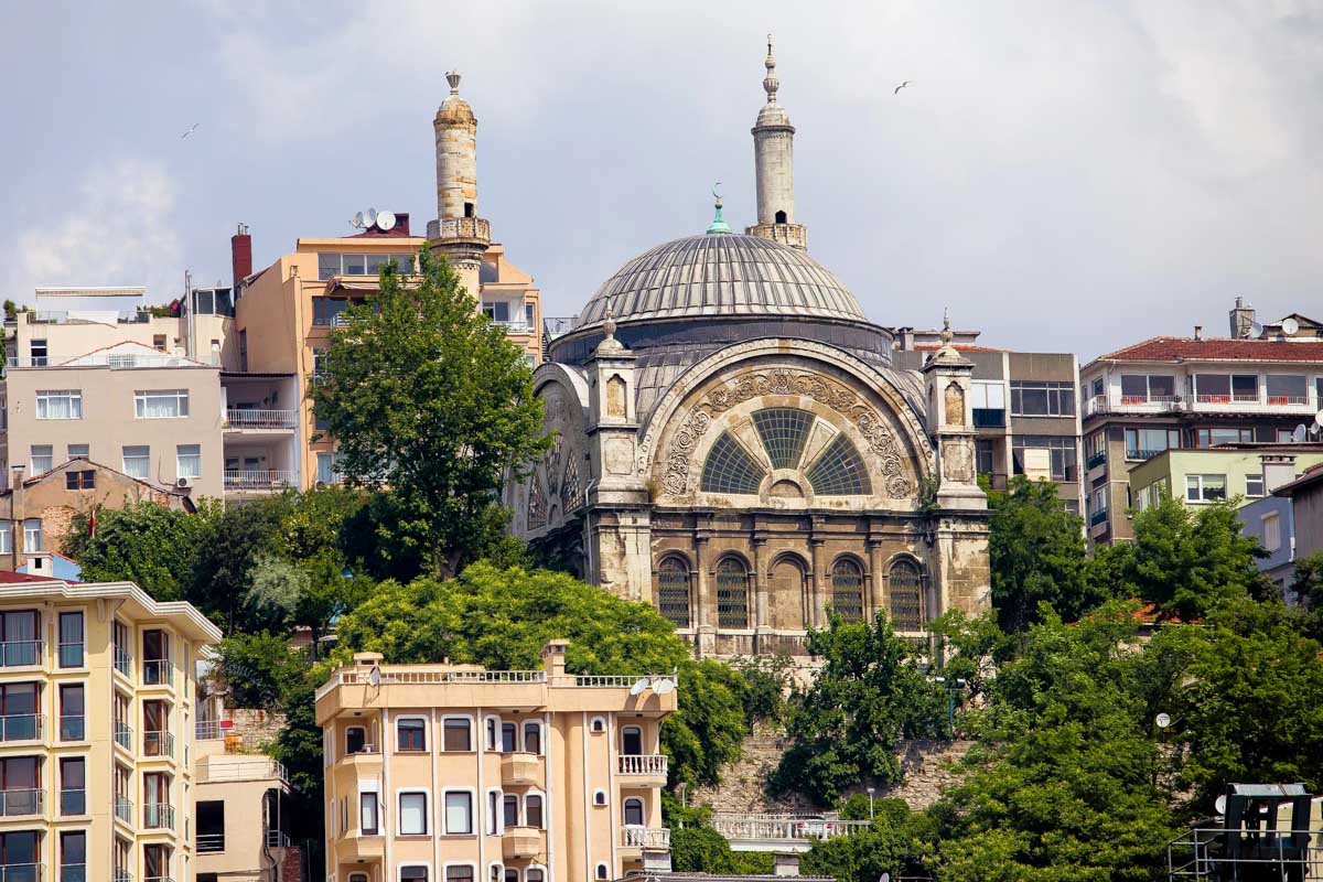 Cihangir Mosque in Istanbul Turkey