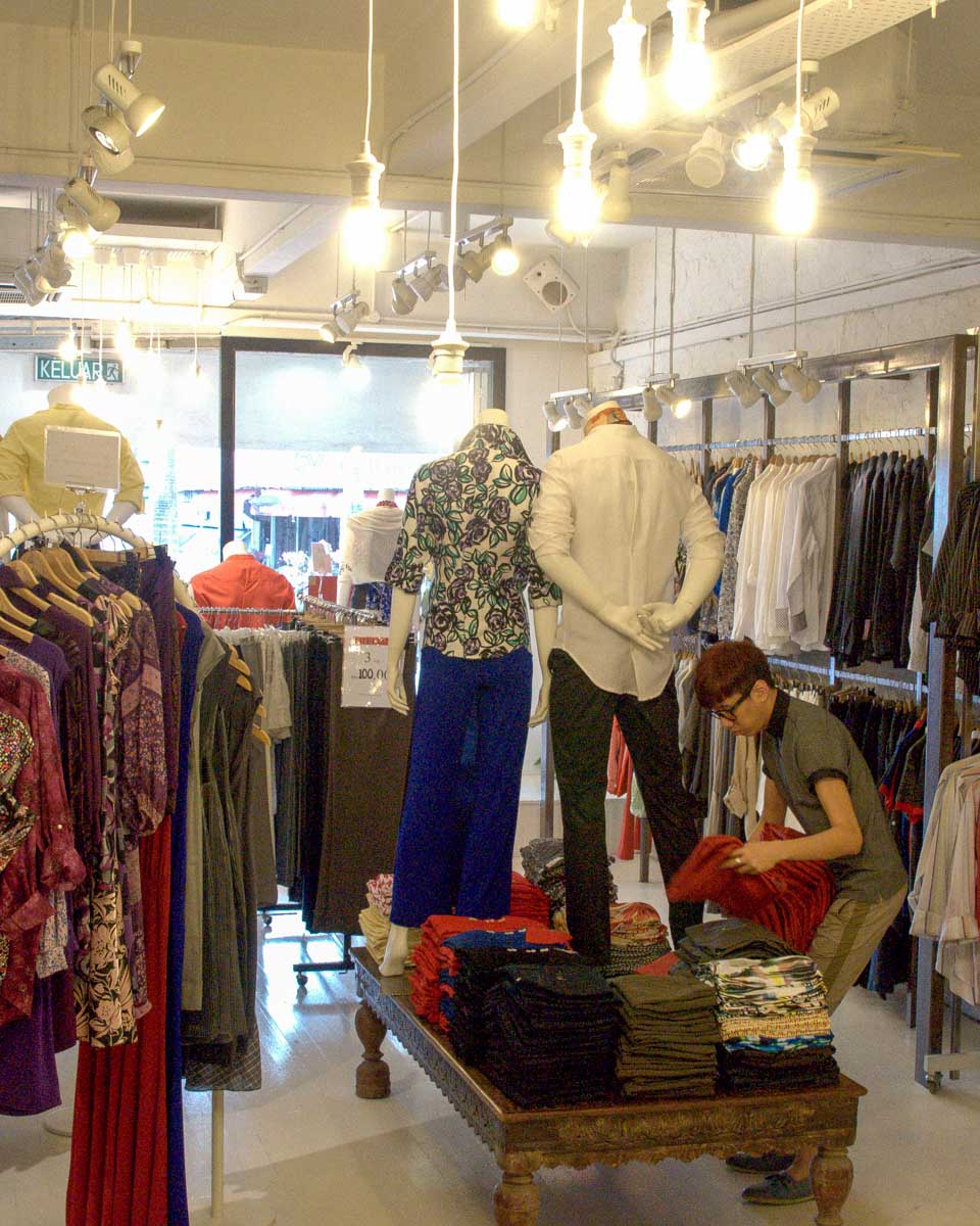 Fashion boutique in Bangsar, Kuala Lumpur, Malaysia