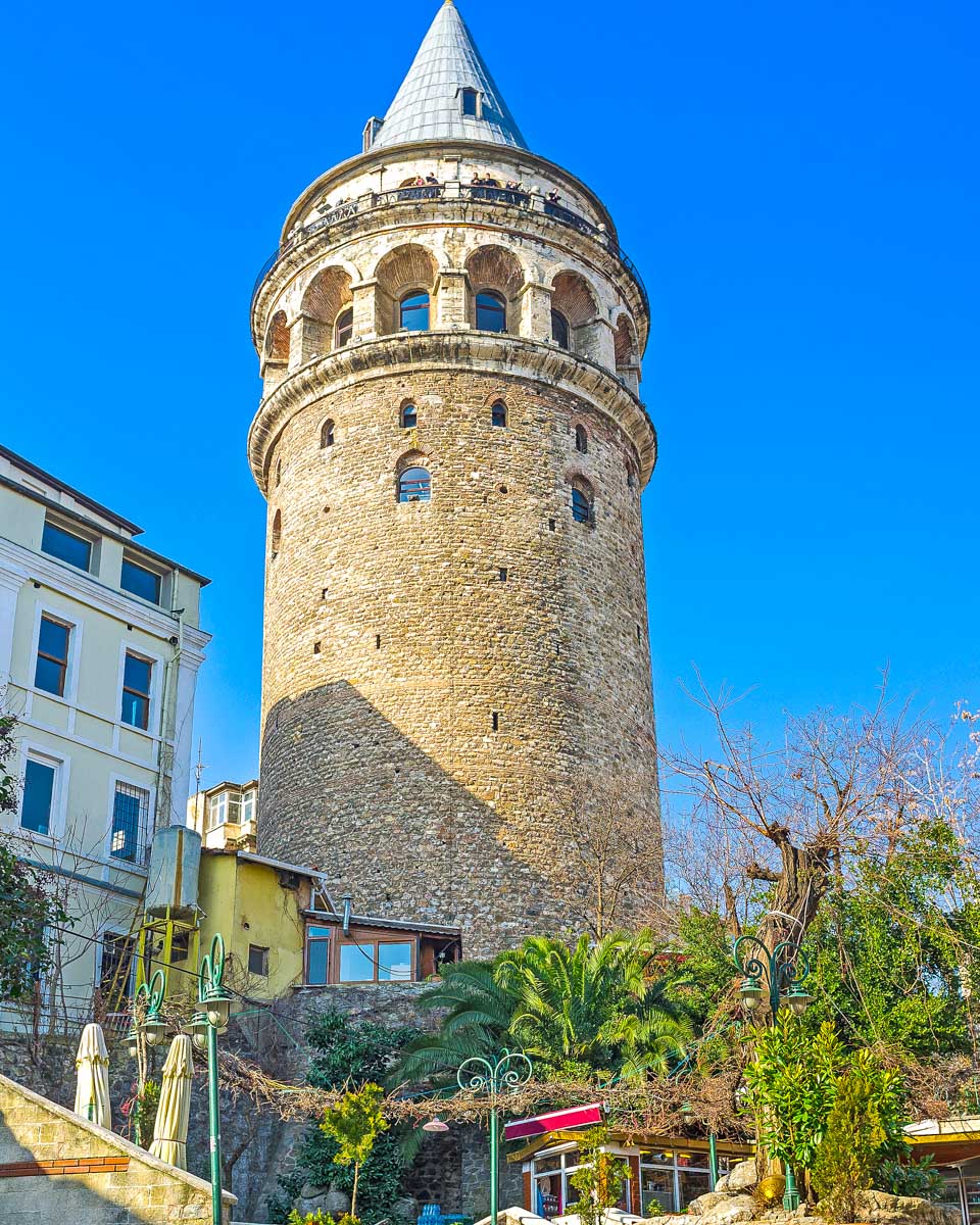 Galata Tower in Istanbul Turkey