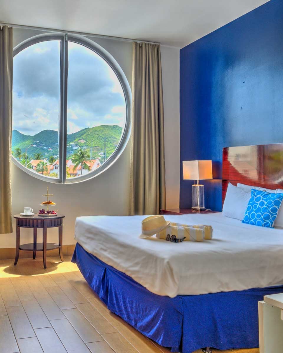Room with a view at the Commodore Suites Sint Maarten hotel