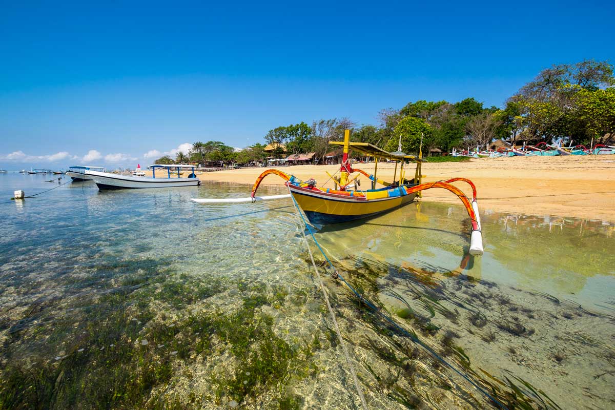 Sanur in Bali Indonesia