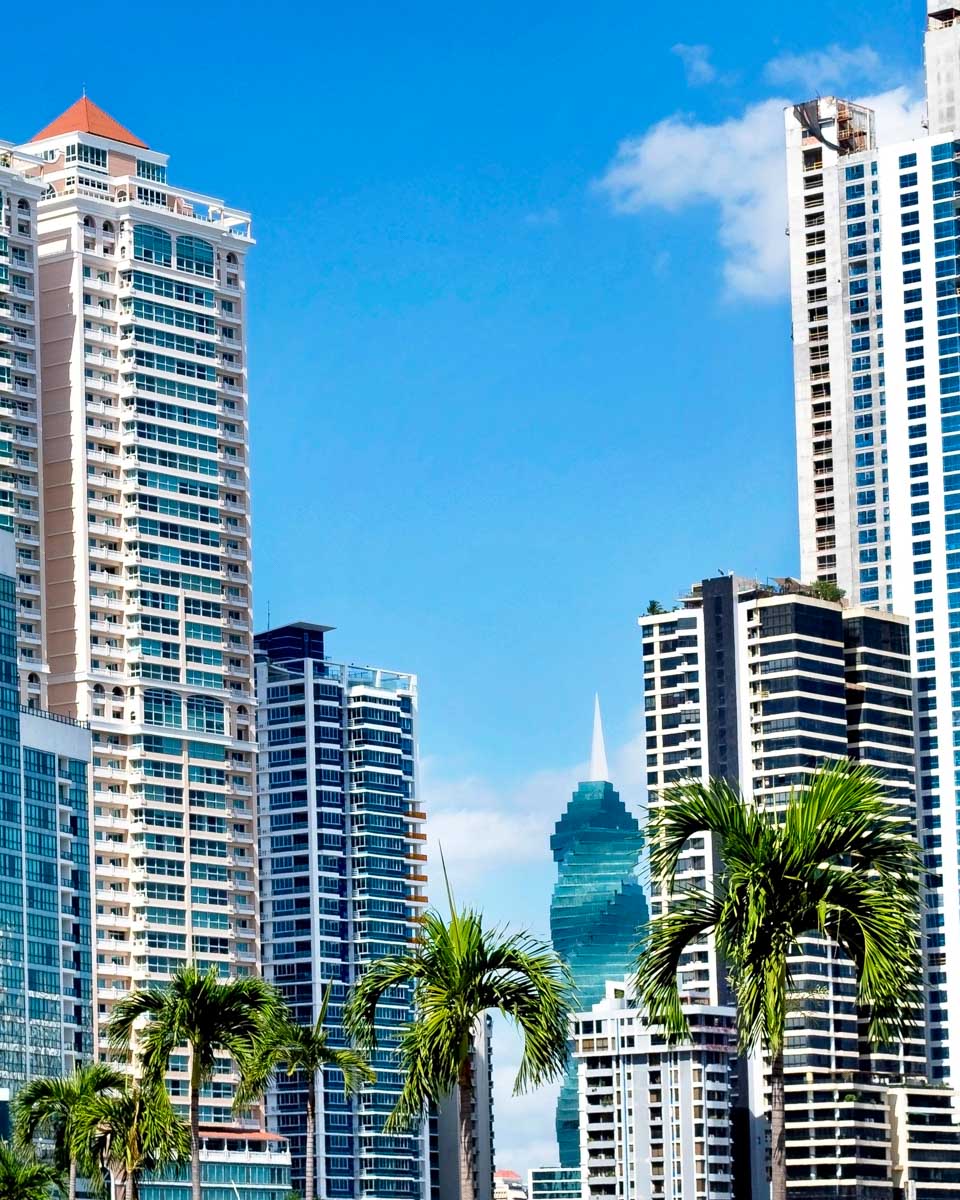 Skyscrapers seen in Panama City Panama (1)