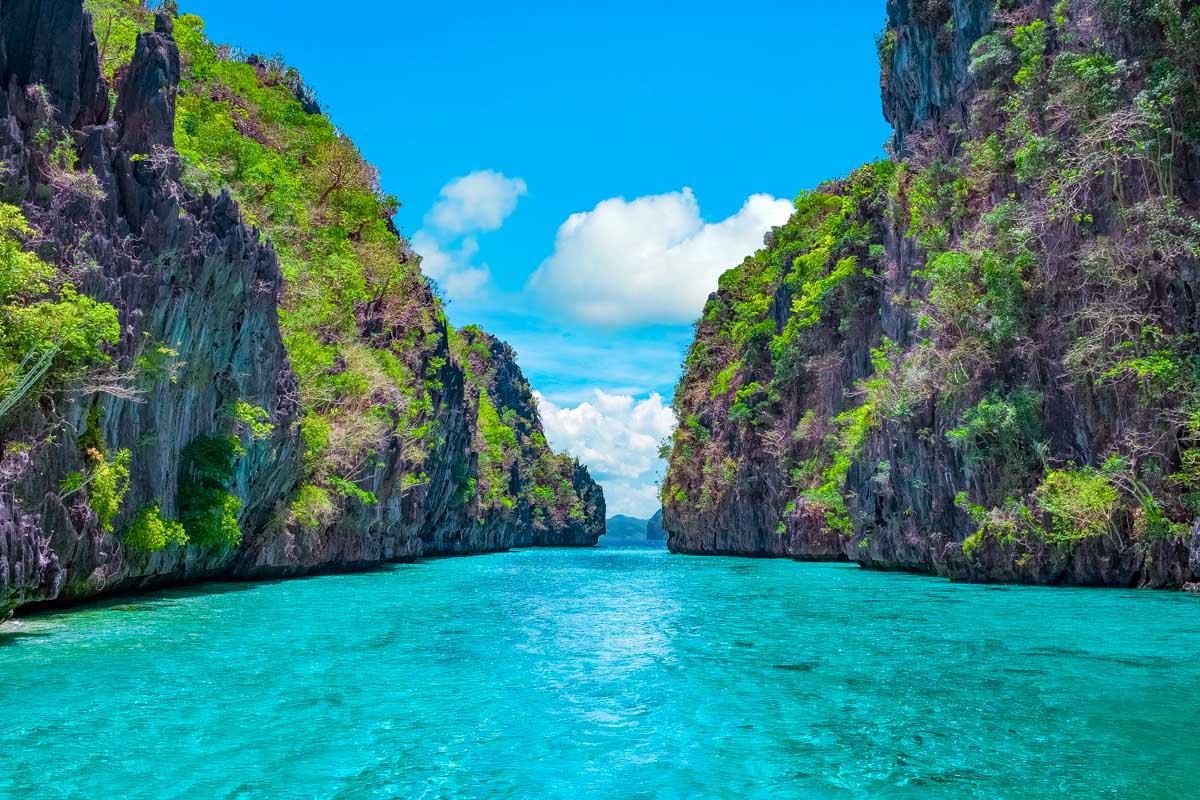 Tropical landscape, El Nido, Palawan, Philippines