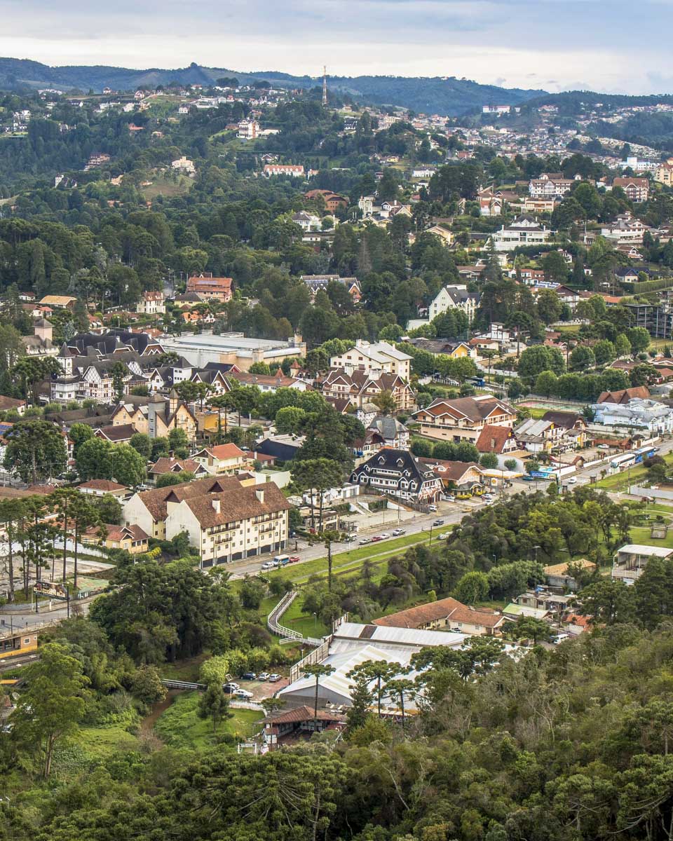 View of Campos do Jordão on a tour from Sao Paulo Brazil