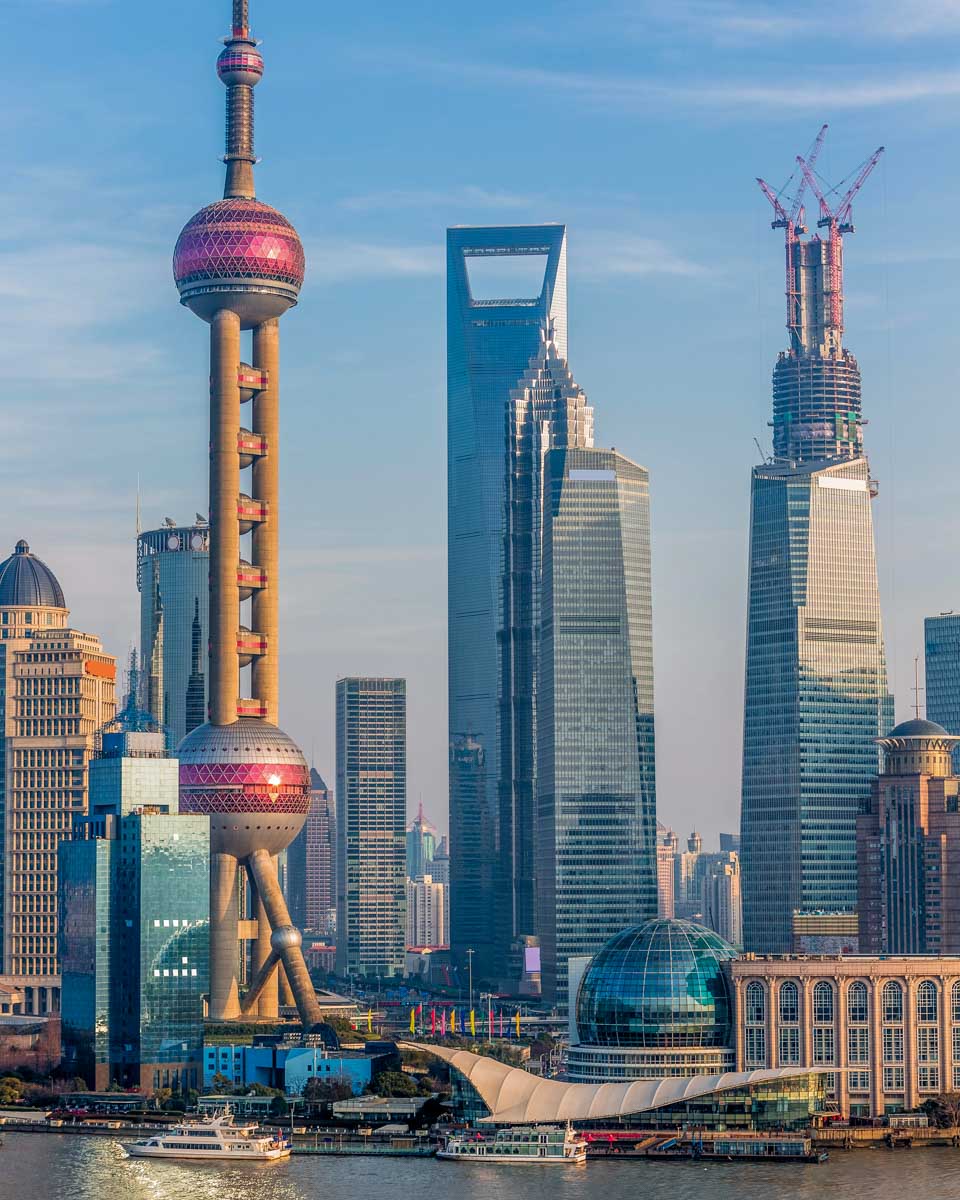 View of Shanghai China from The Bund (1)