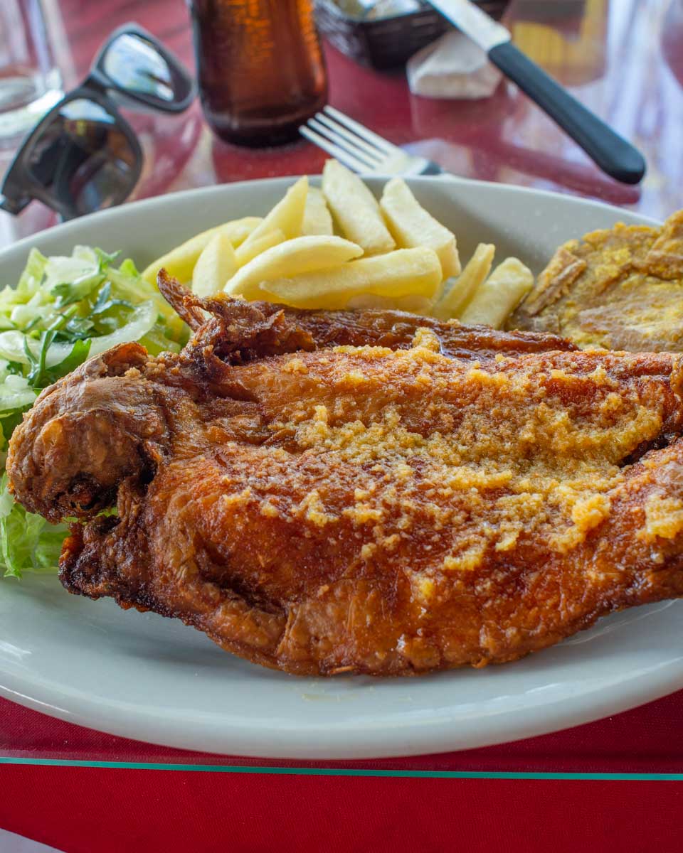Whole-fried-fish-in-Bogota Colombia