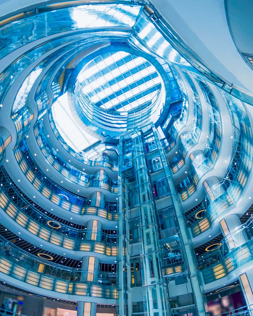 Xidan Joy City Mall in Beijing China