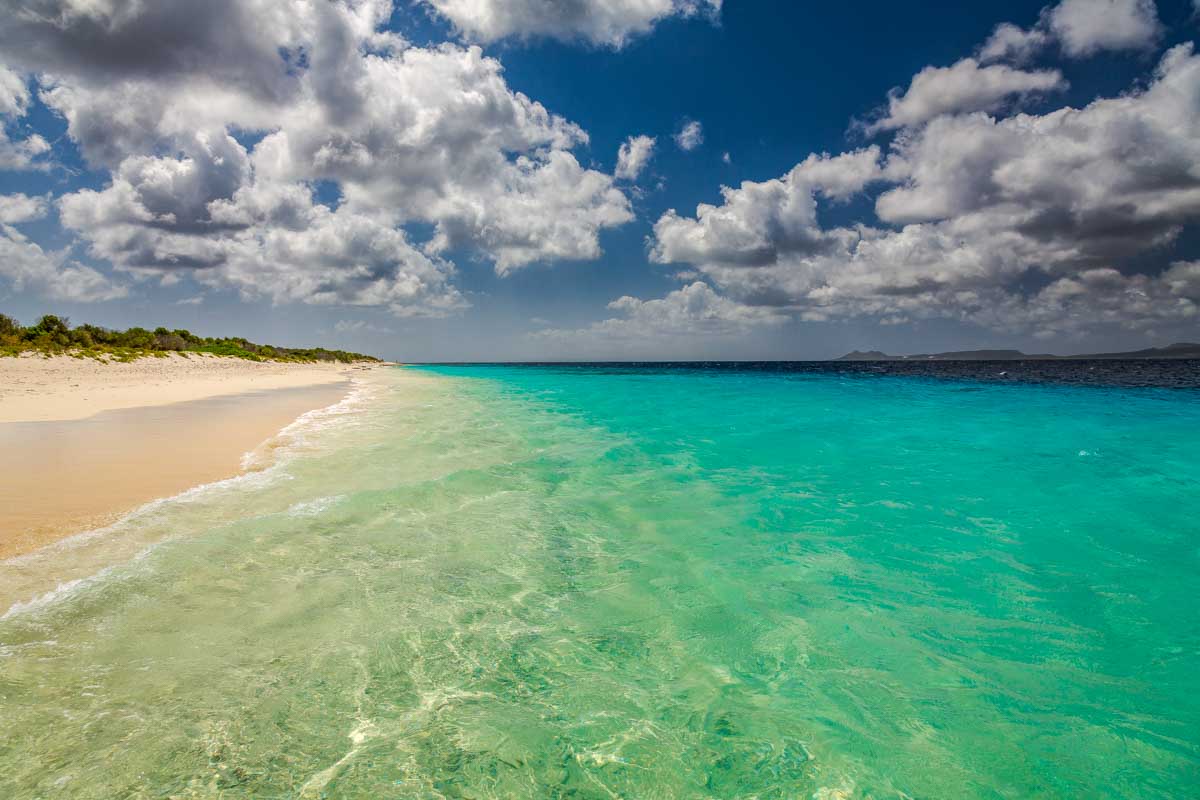A beach in Belnem Bonaire