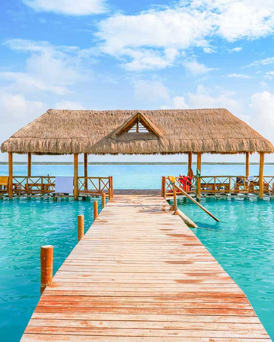 A-boat-dock-on-the-beautiful-Lake-Bacalar-Mexico