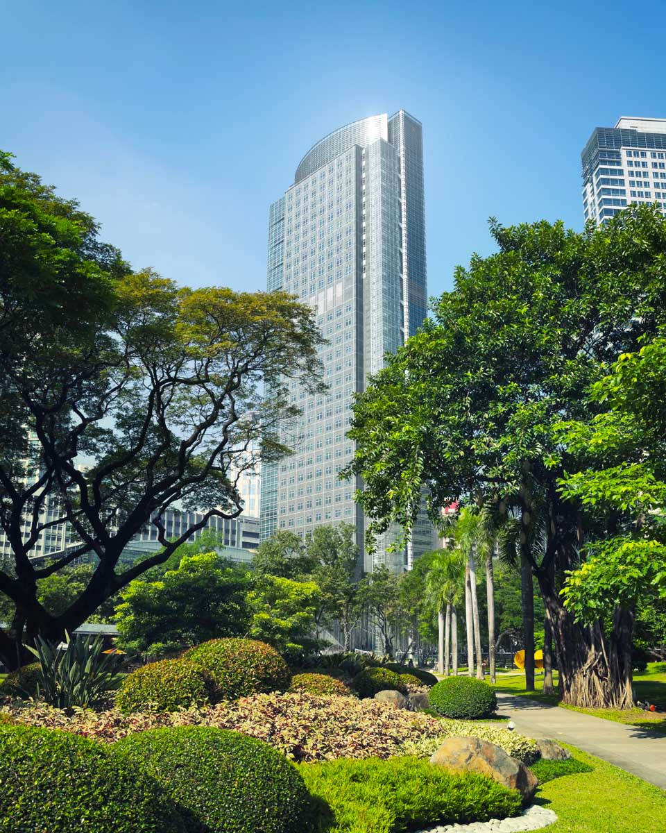 A building in the City of Makati in Manila