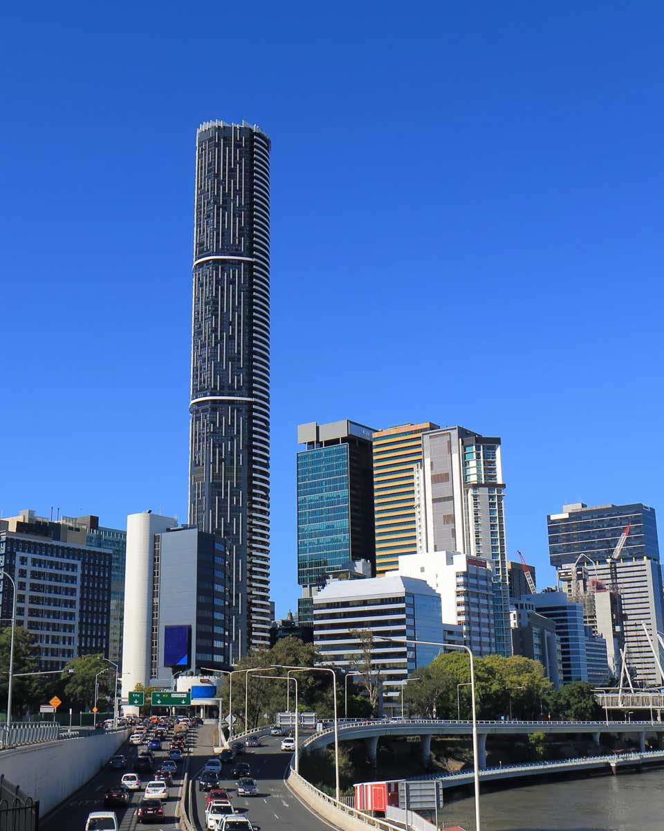 Brisbane downtown skyscrapers cityscape Australia