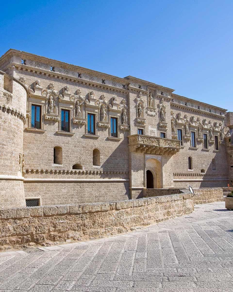 De Monti Castle of Corigliano d'Otranto Puglia Italy