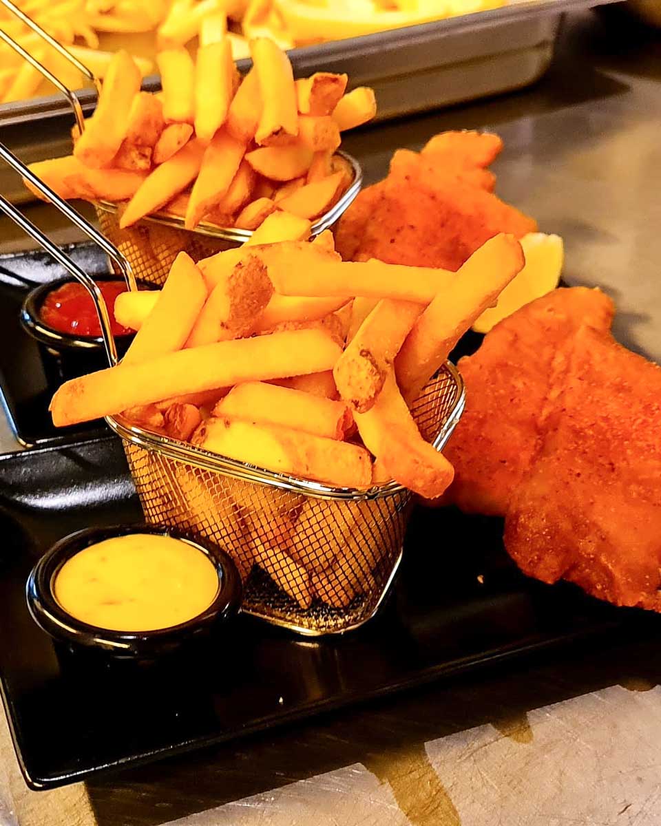 Fish and chips from Reykjavík Chips in Iceland