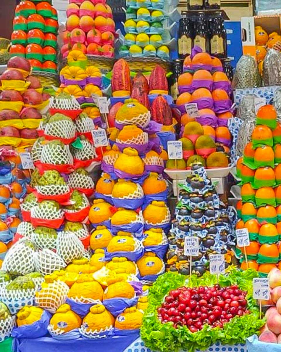Fruit at a market seen on a photography tour in Sao Paulo