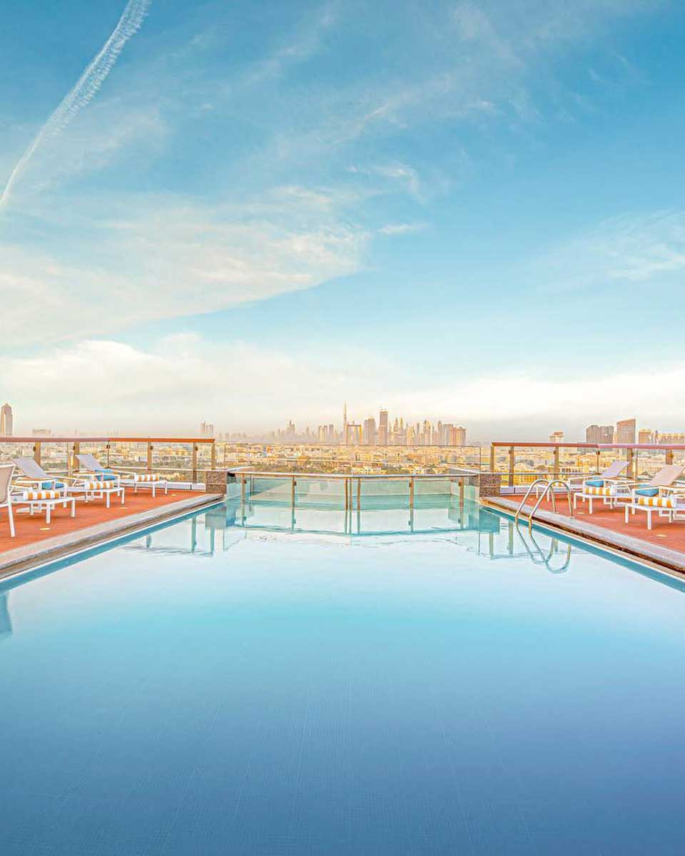 Golden Sands Hotel Creek in Dubai UAE