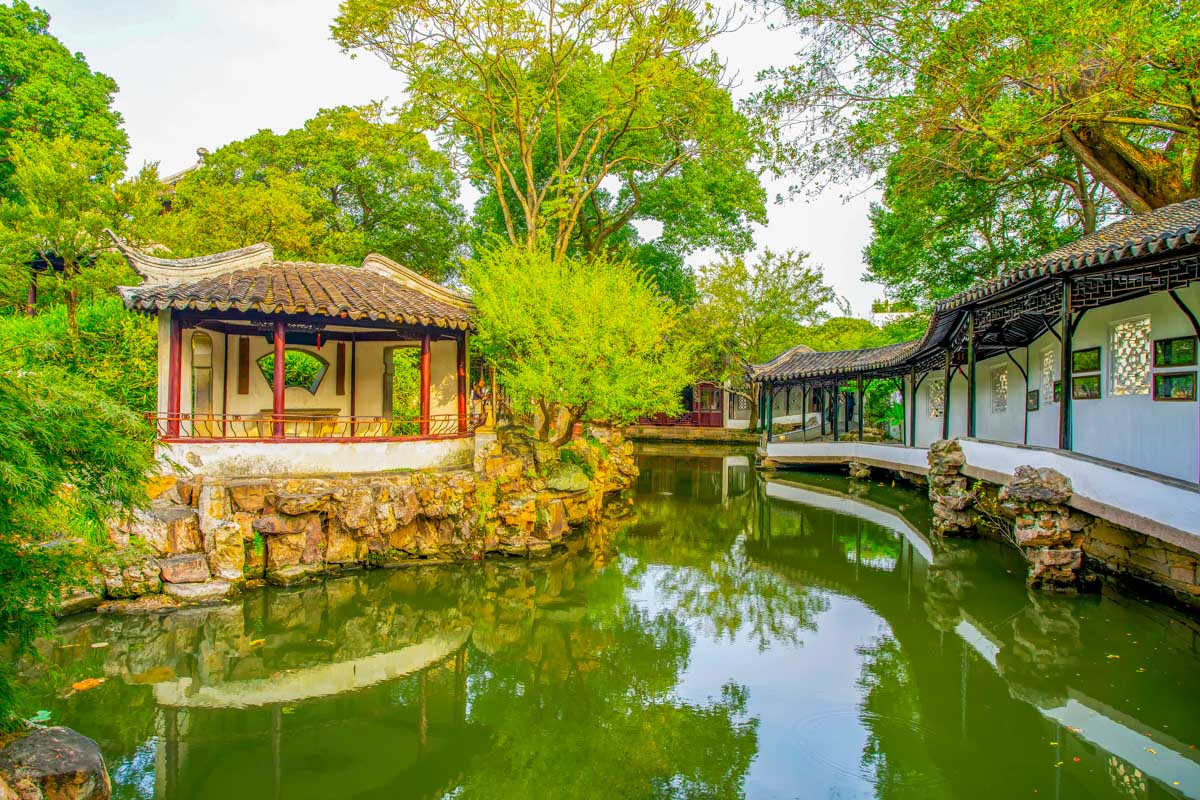 The Humble Administrator's Garden seen on a day tour from Shanghai China