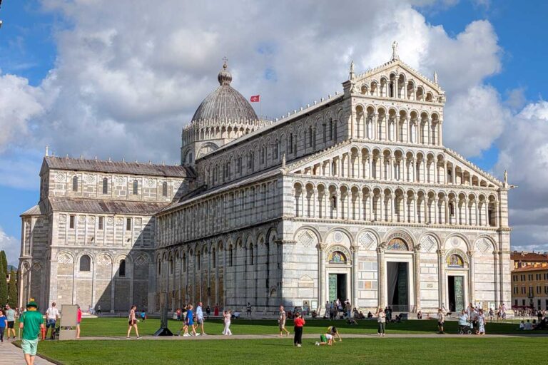 The Pisa Cathedral in Pisa Italy