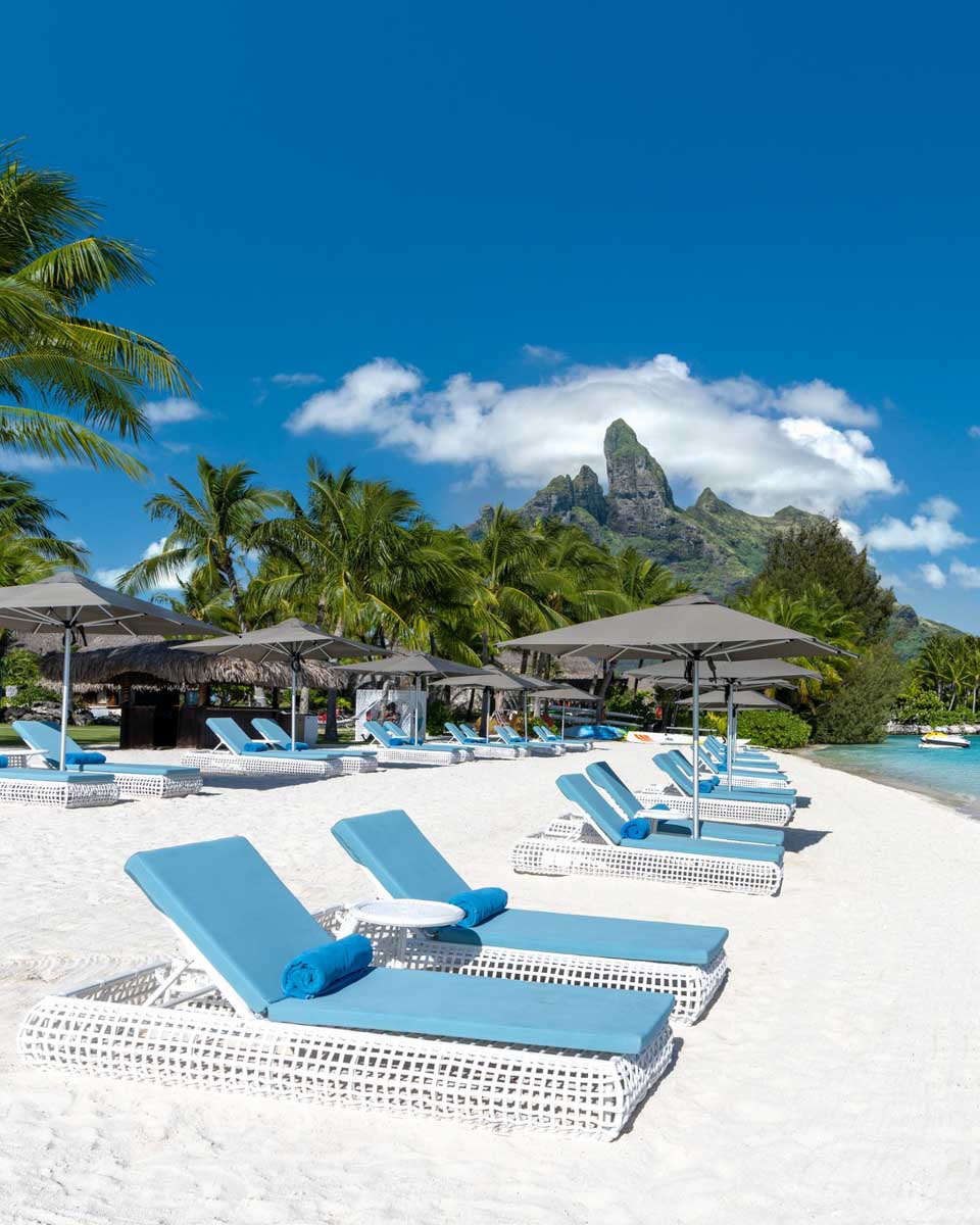 The St. Regis Bora Bora Resort in Bora Bora