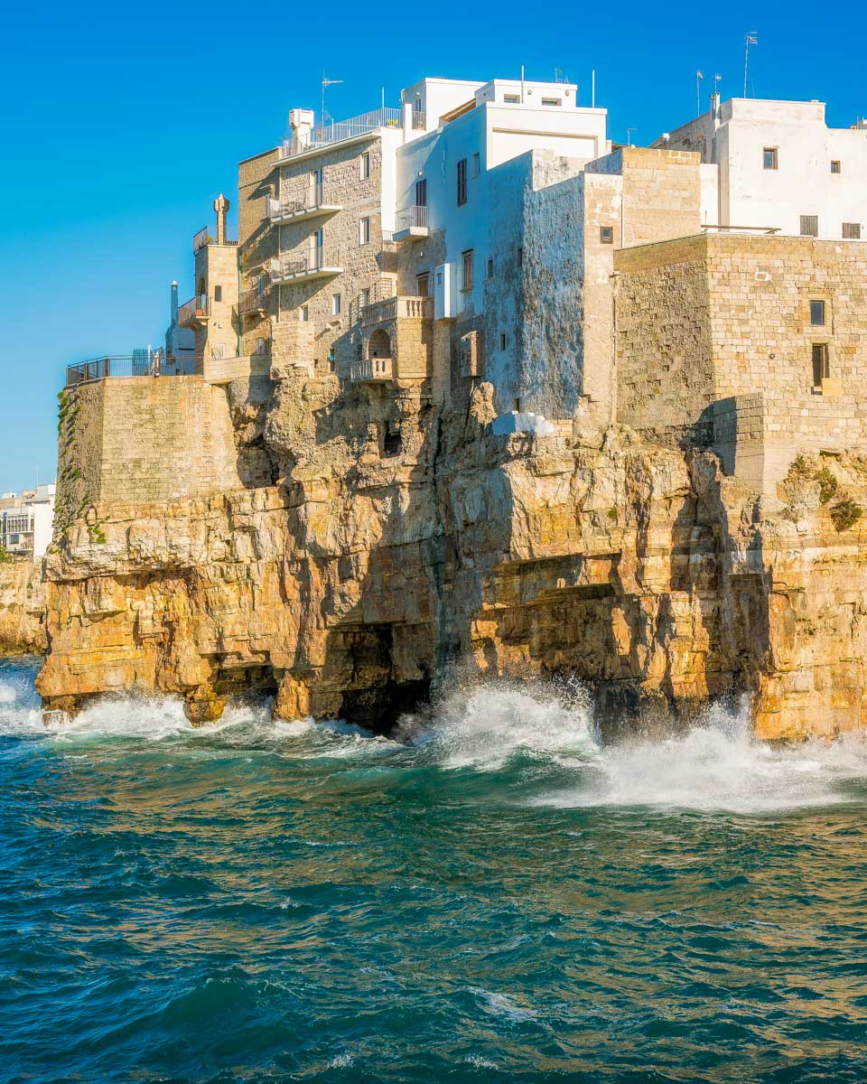 polignano-a-mare-seen-on-a-tour-from-Puglia Italy