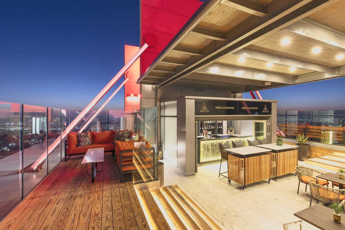 Alto 234 Bar in Johannesburg South Africa