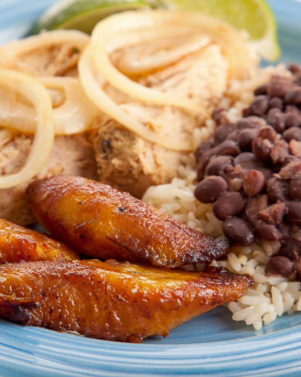 Food eaten on a food tour in Nassau Bahamas