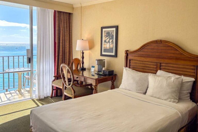 Room of the OUTRIGGER Waikiki Beach Resort from Trelle's trip to Waikiki Honolulu Hawaii