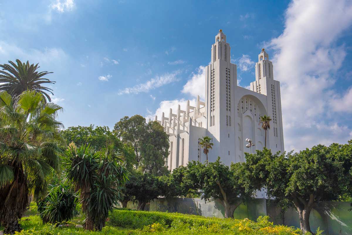 Sacred Heart Cathedral in Casablanca Morocco
