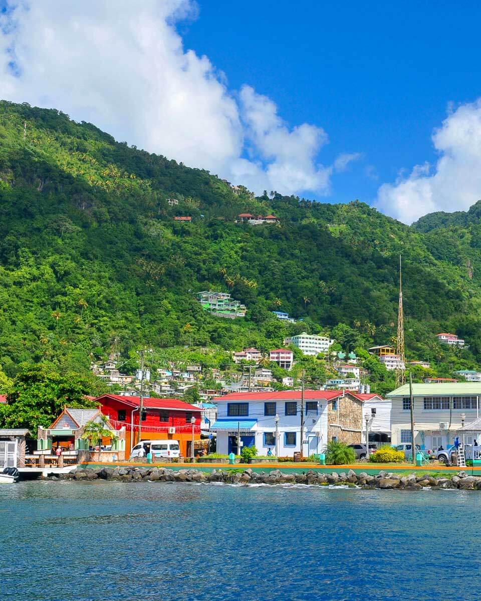 Soufriere in Saint Lucia