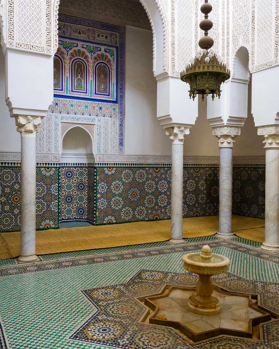 Tomb of Moulay Ismail on a tour from Fez Morocco