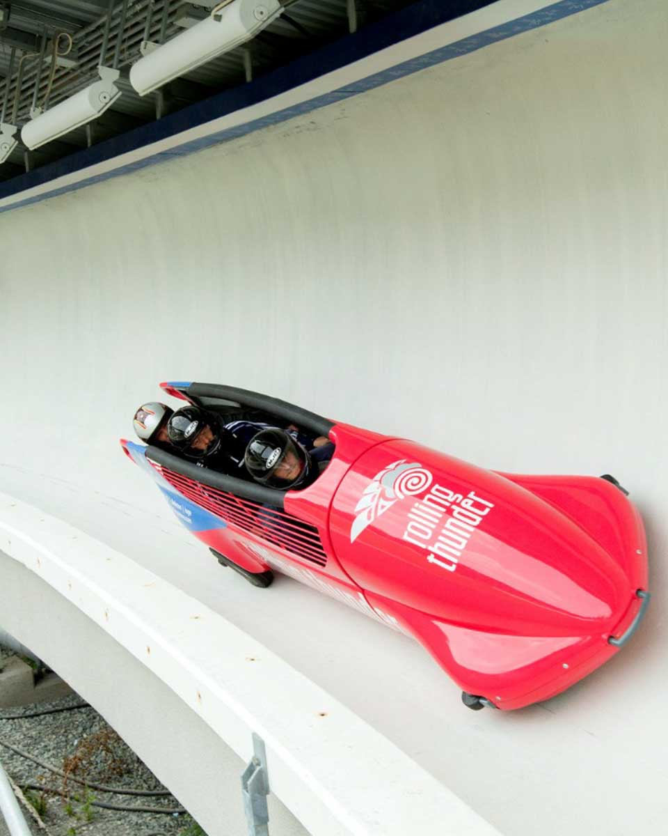 Whistler Sliding Centre in Whistler Canada