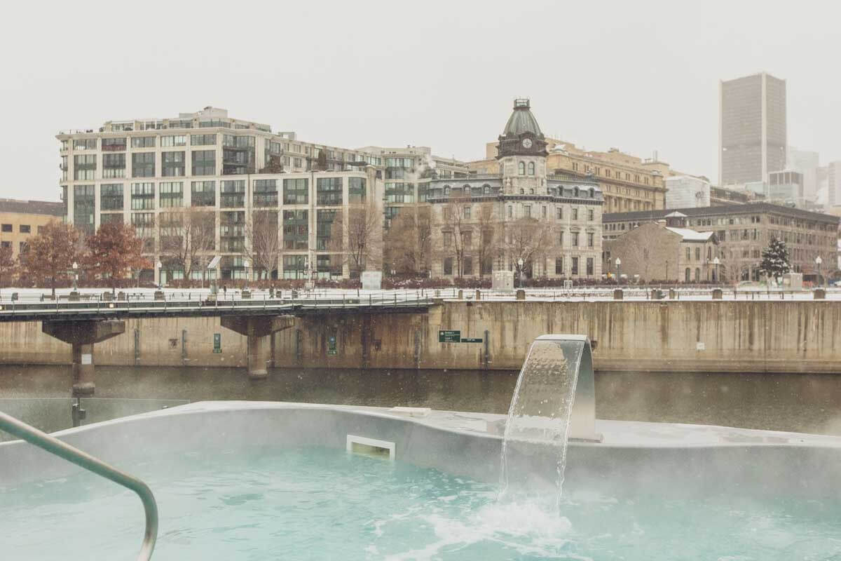 Bota Bota, spa-sur-l'eau in Montreal Quebec