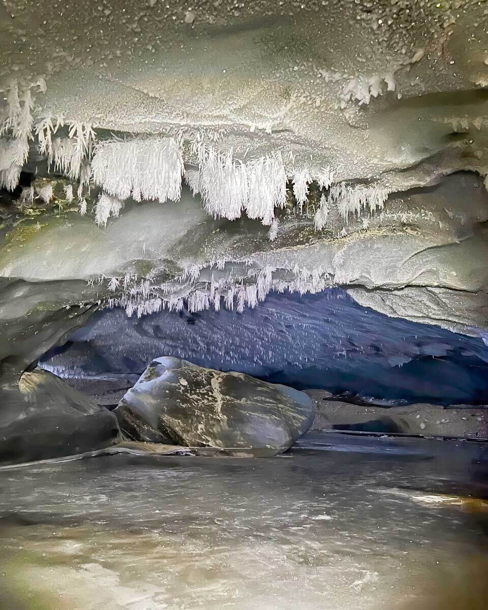 Castner Glacier Ice Cave seen on a tour from Fairbanks Alaska (1)
