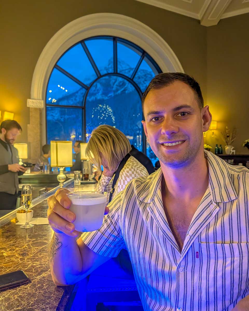 Daniel at Lakeview Lounge Lobby Restaurant & Bar at Fairmont Chateau Lake Louise in Lake Louise Alberta Canada (3)