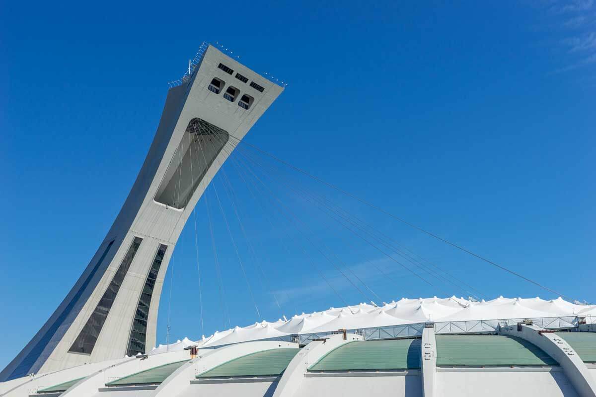 Olympic stadium of Montreal Quebec