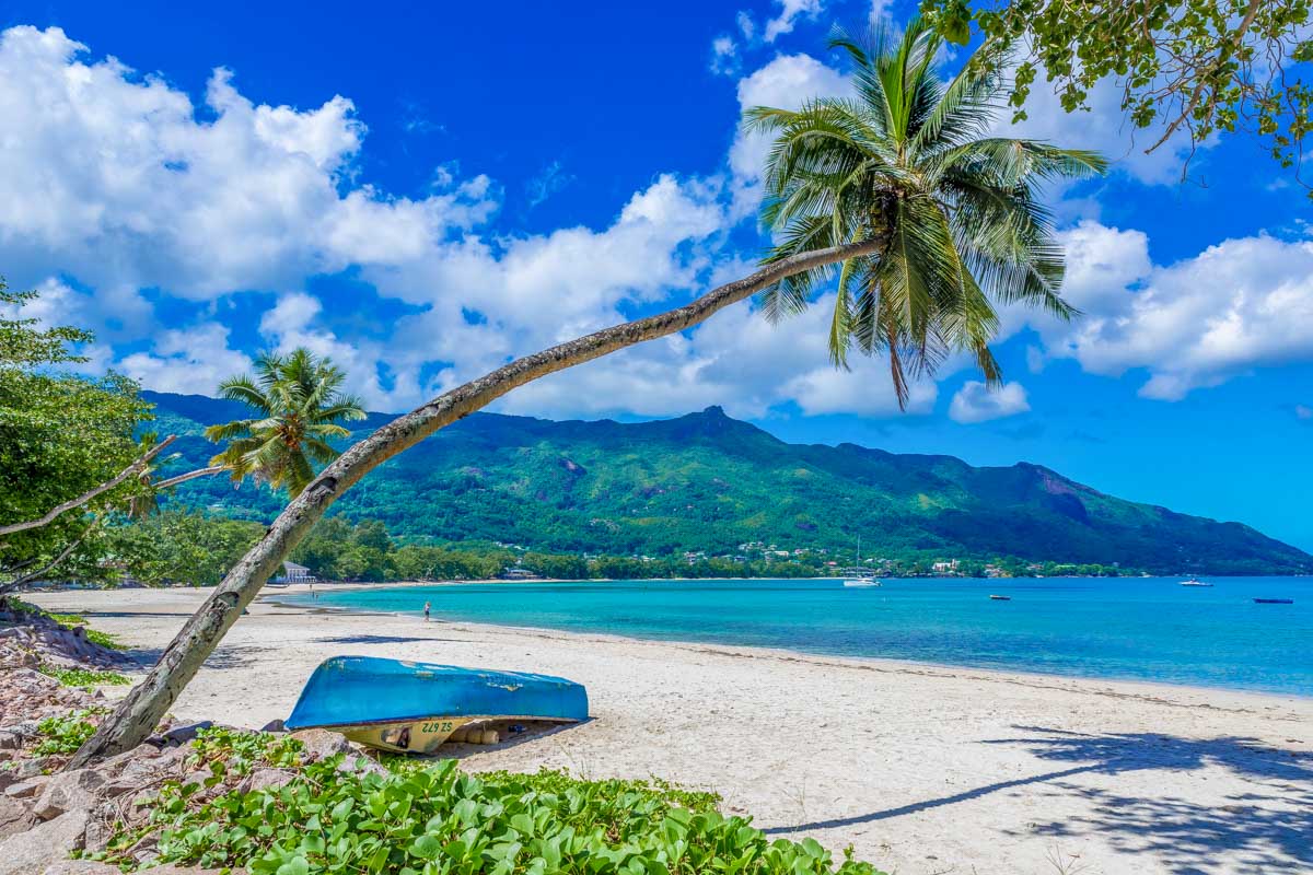 Beau Vallon Beach Mahe Island Seychelles