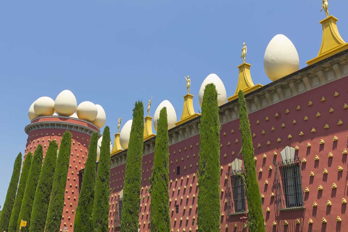 Dali Museum in Figueres, Costa Brava, Spain