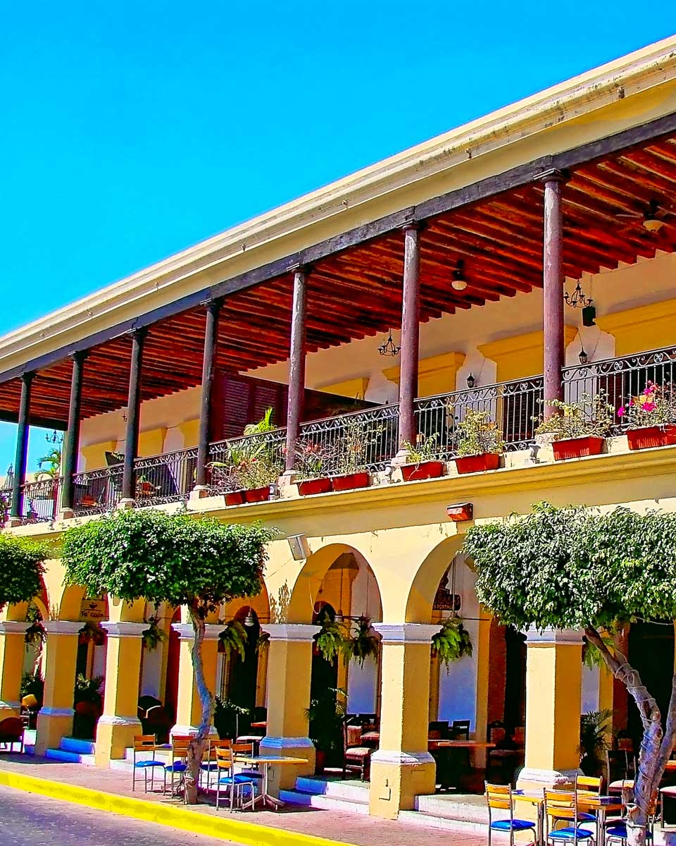 Plazuela Machado in Mazatlan Mexico