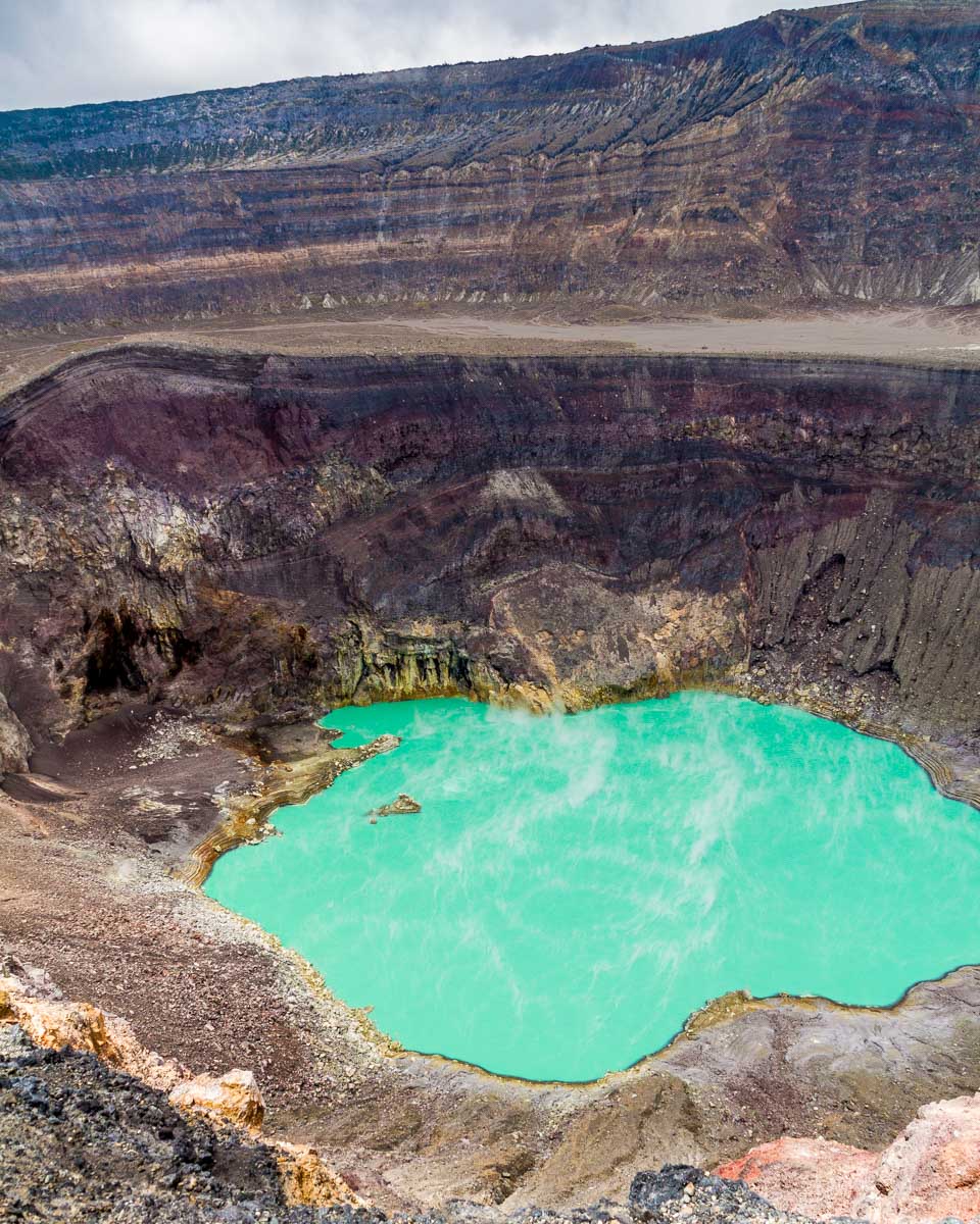 Santa Ana Volcano seen on a hiking tour from San Salvador El Salvador