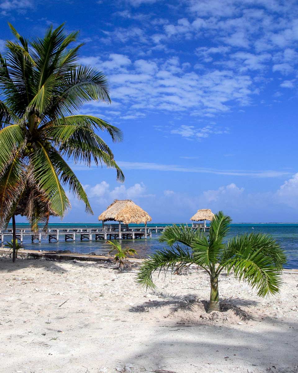Boca del Rio beach in Ambergris Caye Belize