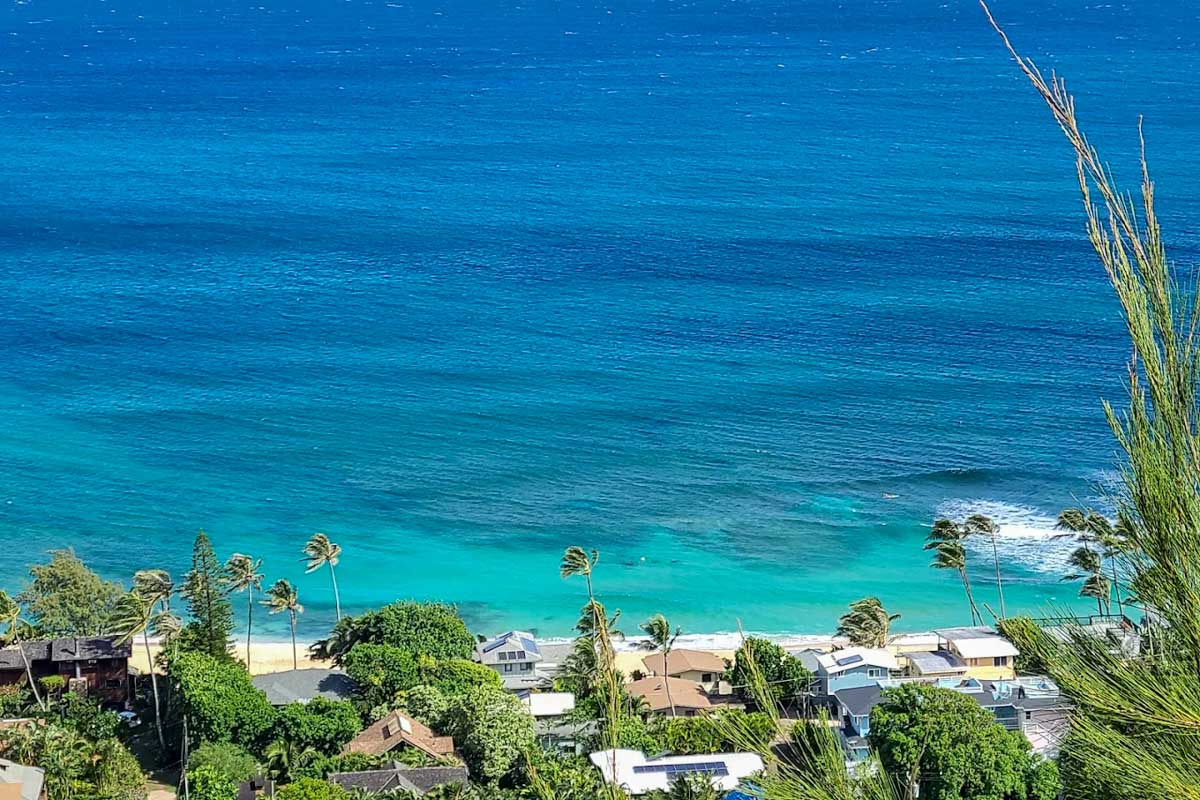 Ehukai Pillbox Trail in Haleiwa Oahu Hawaii