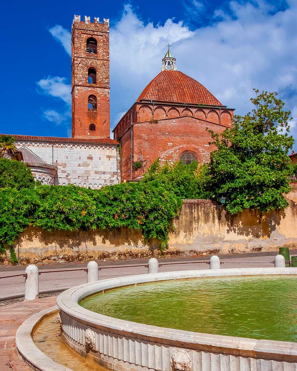 Historic center of Lucca Italy