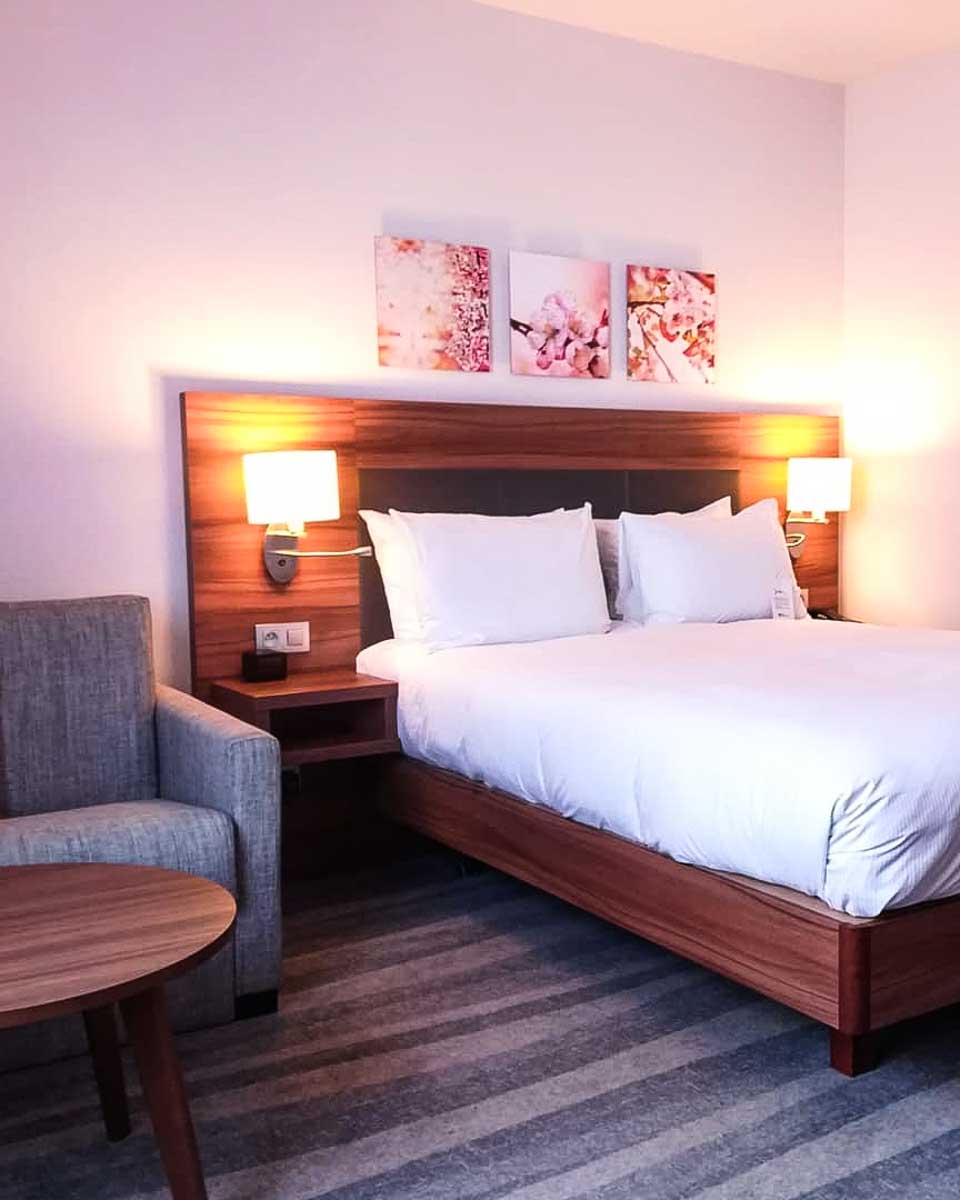 Hotel room at Hilton Garden Inn Brussels City Centre