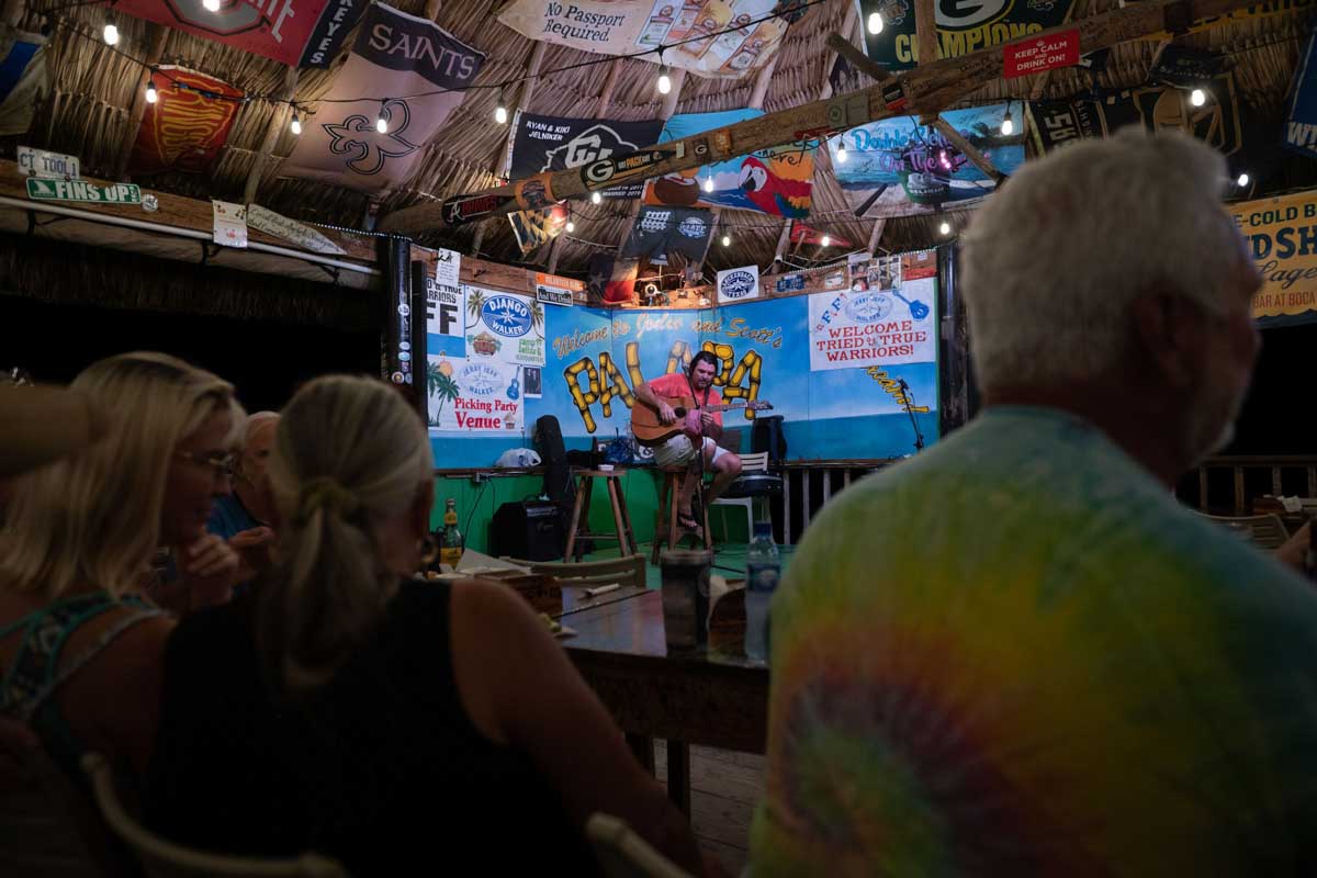 Palapa Bar and Grill in Ambergris Caye Belize