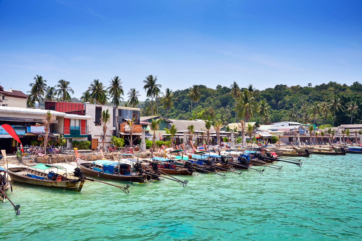 Tonsai Village Phi Phi Thailand