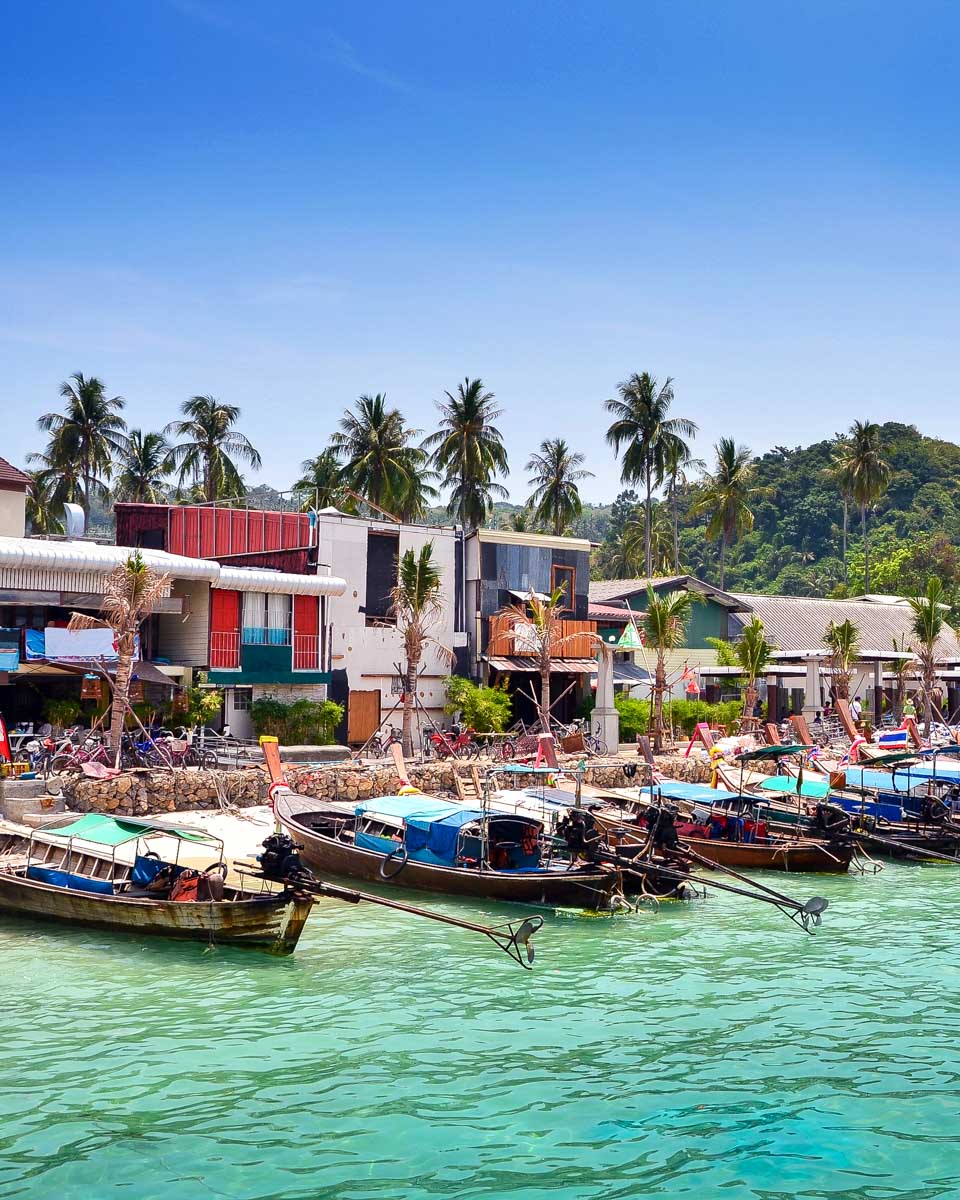 Tonsai Village in Phi Phi Thailand 2