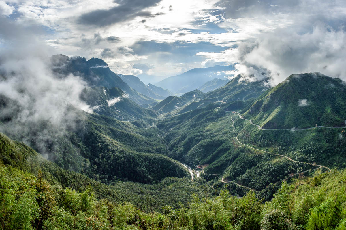 Tram Ton Pass in Sapa Vietnam