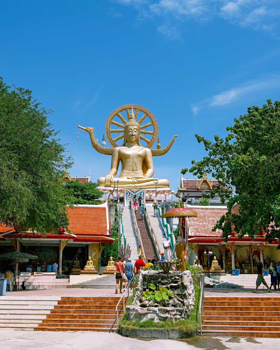 Wat Phra Yai and the Big Buddha in Koh Samui Thailand (1)