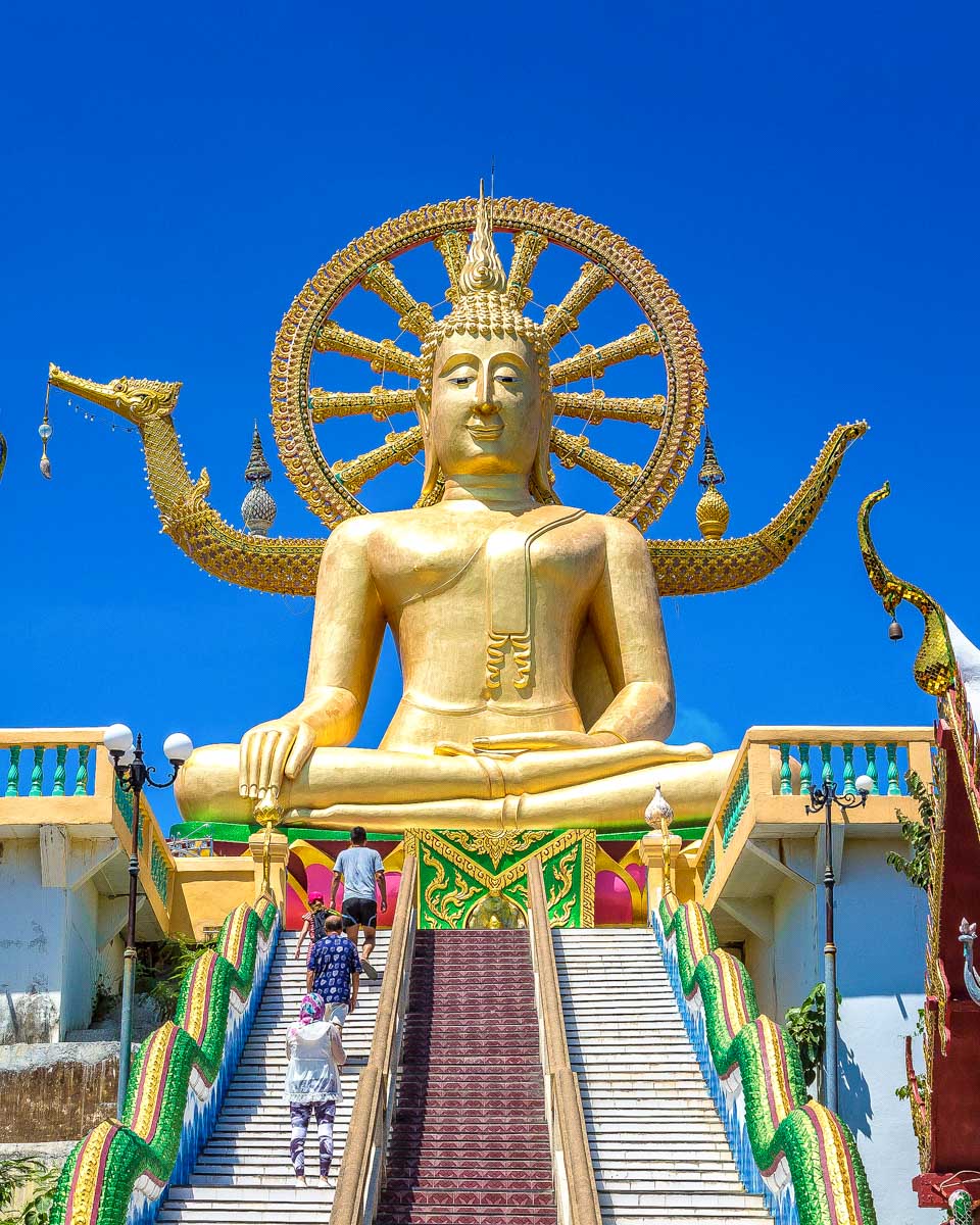 Wat Phra Yai and the Big Buddha in Koh Samui Thailand (2)