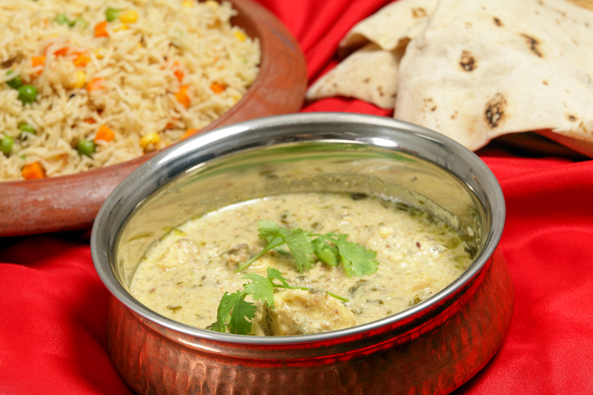 pilau rice and chapati made during a cooking class in Zanzibar Tanzania